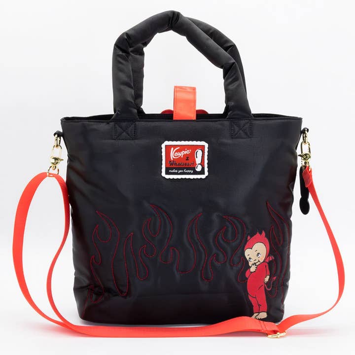 Entertainment Earth - Wholesale Tote Bag - Women's - Kewpie Devil Puffy Tote Bag with Angel Charm9