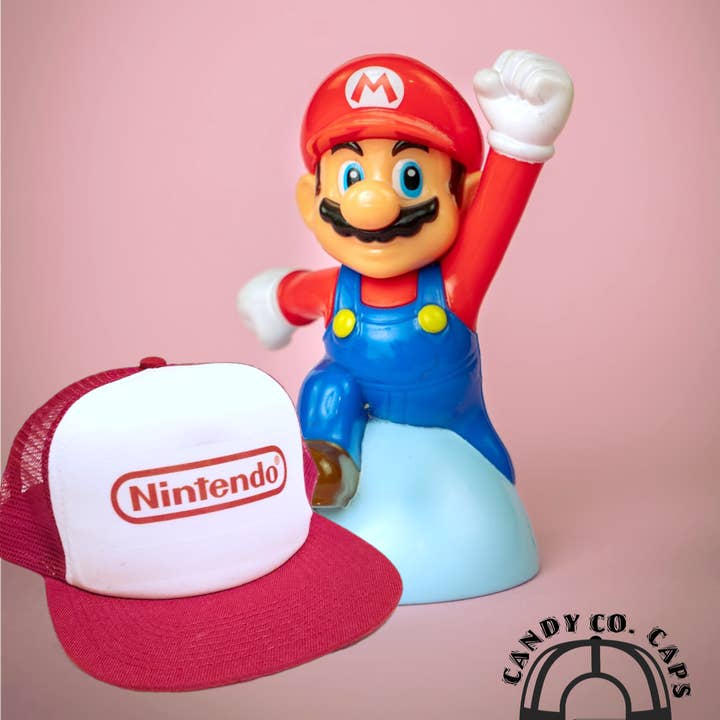 Nintendo mario gamer video regalo cappello berretto baseball per la vendita all'ingrosso da parte di The Candy Collections