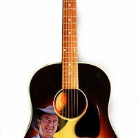 Slim Dusty Miniature acoustic guitar for wholesale by Ocean Peak Australia and New Zealand Pty Ltd