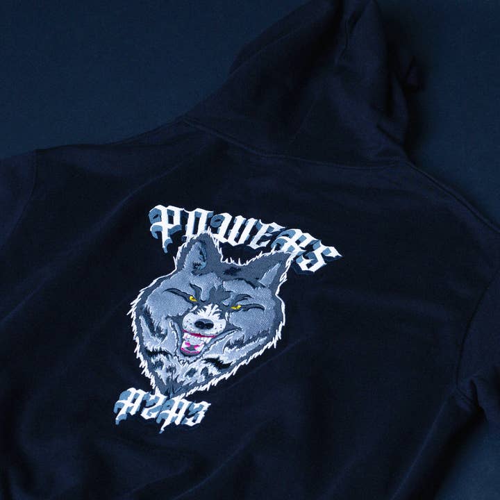 Predator Embroidered Hoodie (Black) for wholesale by a2a3