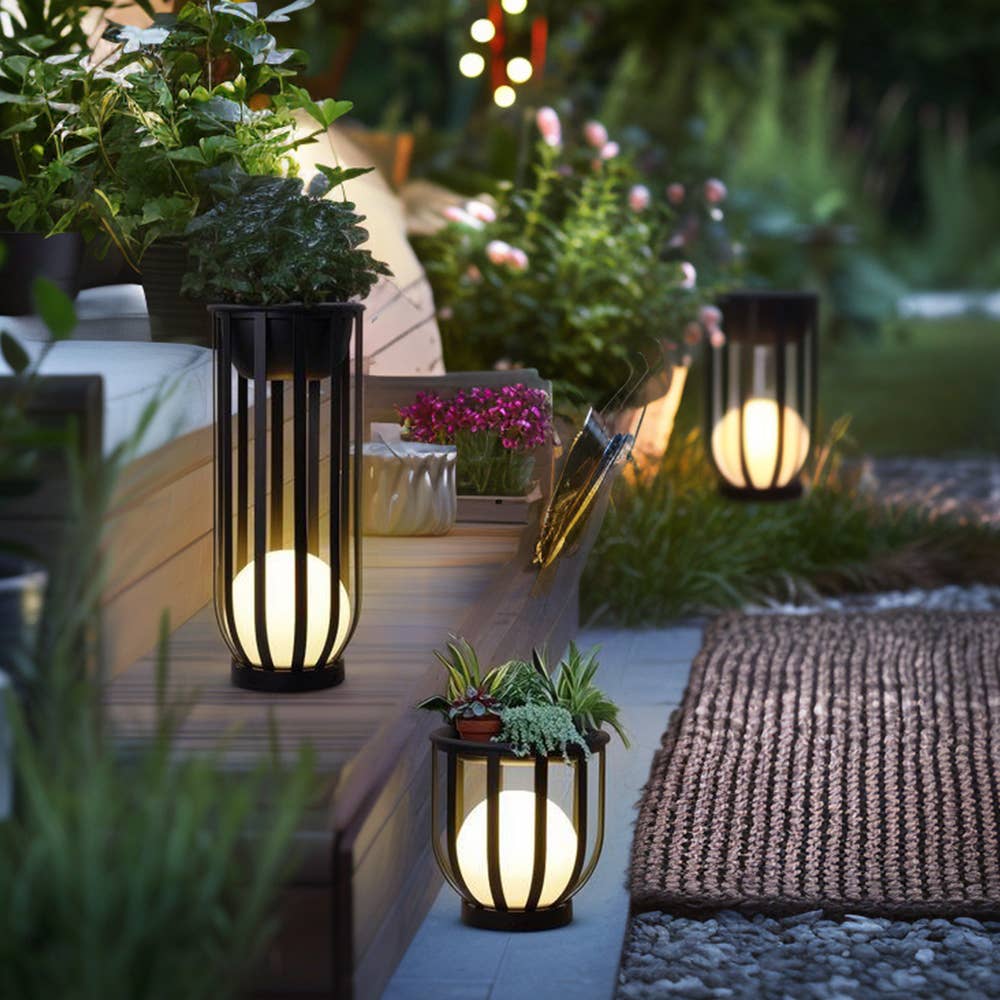 VIVZONE - Wholesale Outdoor/Lawn Light - Integrated Led Solar Power Outdoor Floor Lamp2