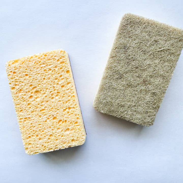 Smile Boutiques - Wholesale Cleaning Sponge - Natural Plastic Free Coconut Husk / Sisal & Cellulose Sponge4