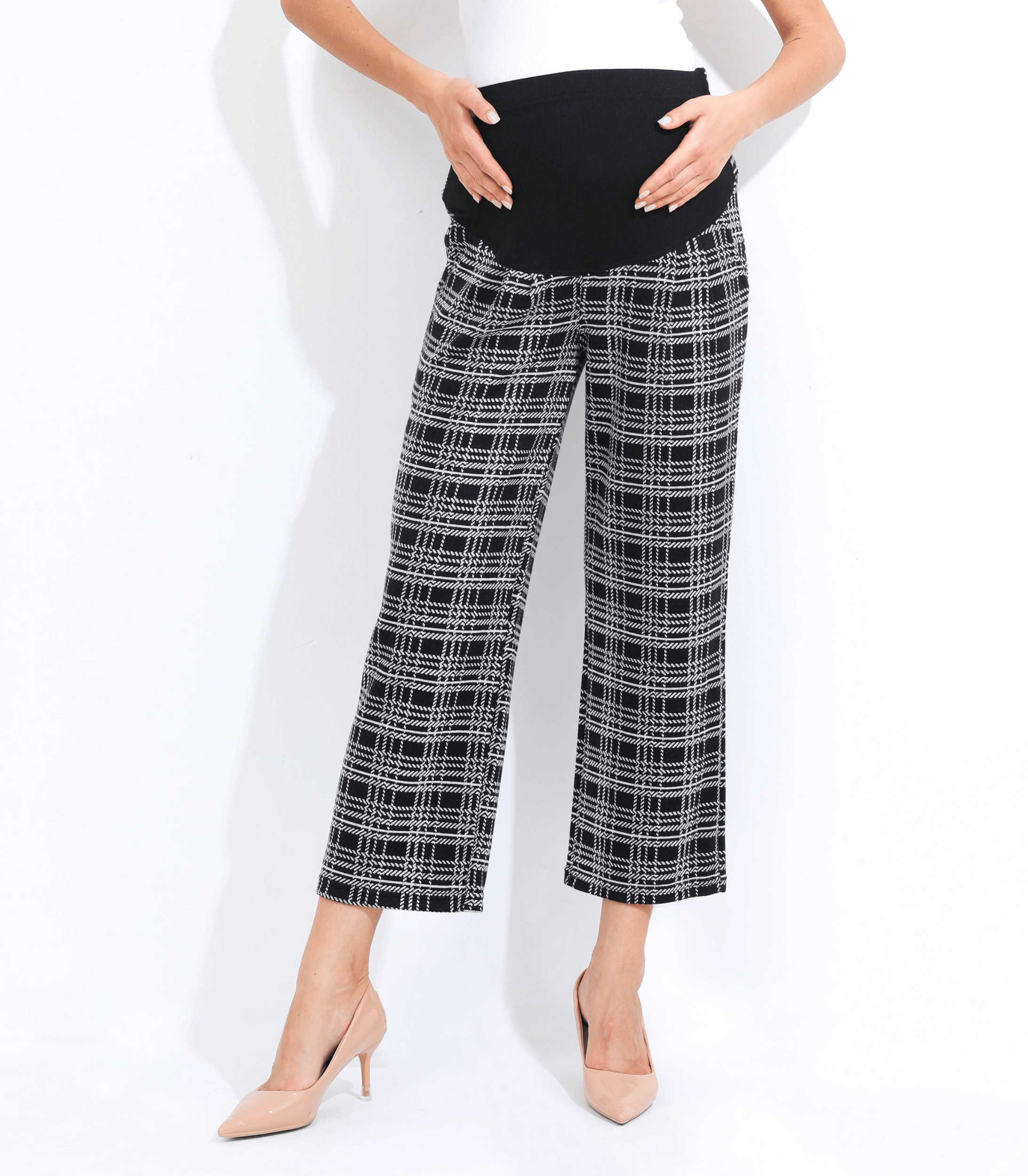 Alina Mae Maternity - Wholesale Pants - Maternity - Maternity Wide Leg Pant Wear to Work Office Pants34