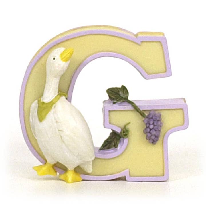 Child To Cherish® - Wholesale Decorative Tabletop Object - Alphabet Letter G0