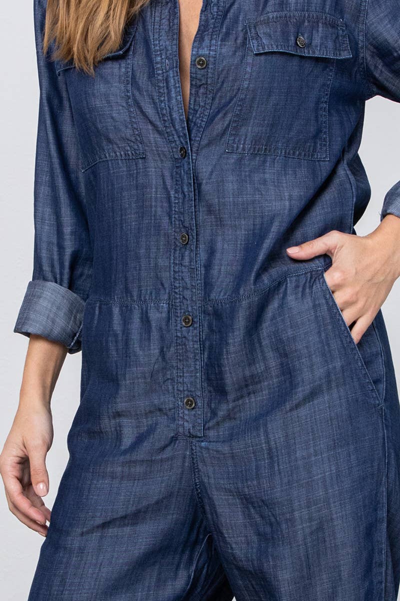 Insane Gene USA – Engroshandel Romper - Dame – Patch Lomme Forreste Knap Op Romper8