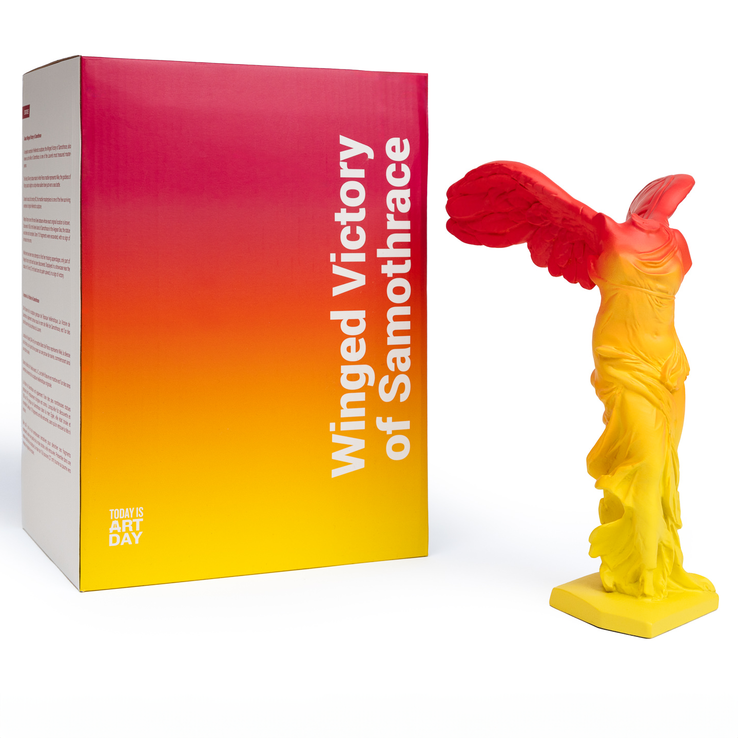 Today is Art Day – Engroshandel Pyntefigur – Figur - Winged Victory med livlige farveovergange5