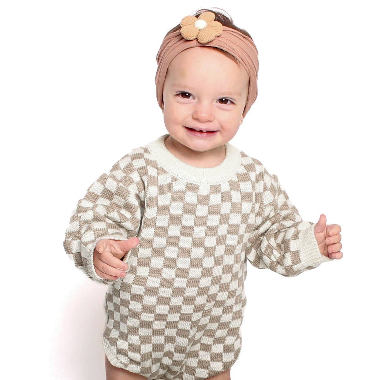 Celebrate Your Tribe - Wholesale Bodysuit (Non-Footed) - Baby - Checker Knit Bodysuit5