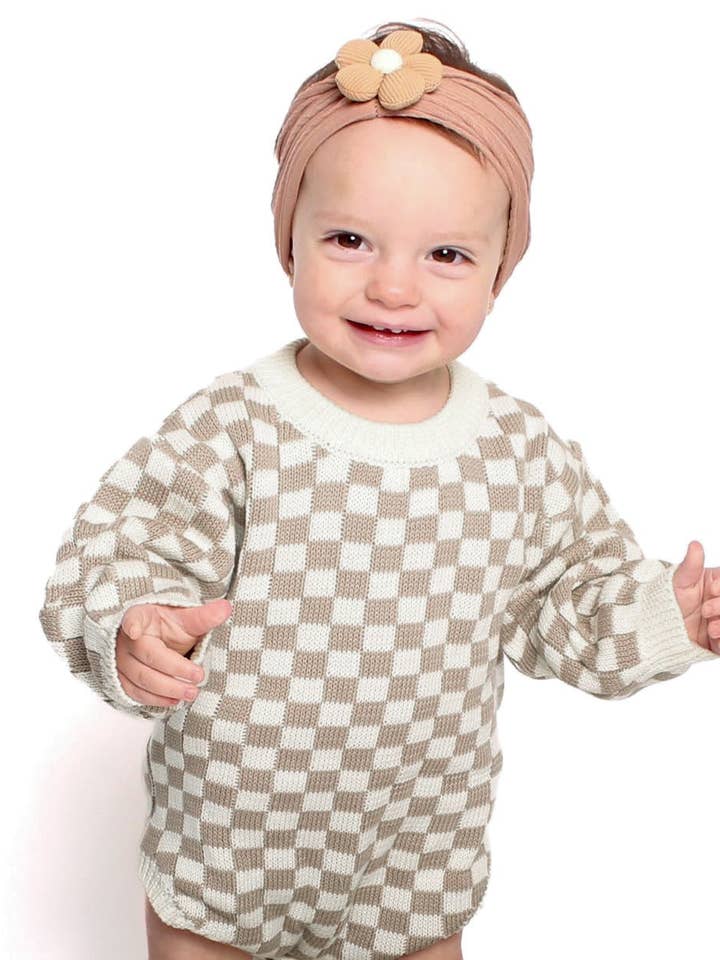 Celebrate Your Tribe - Wholesale Bodysuit (Non-Footed) - Baby - Checker Knit Bodysuit5