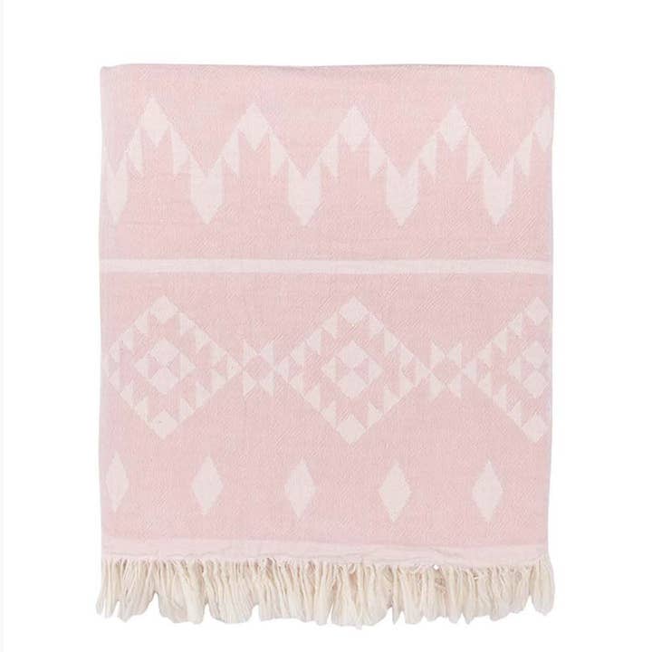 Turkish T - Wholesale Throw Blanket - Kilim Fleece Lined Throw4