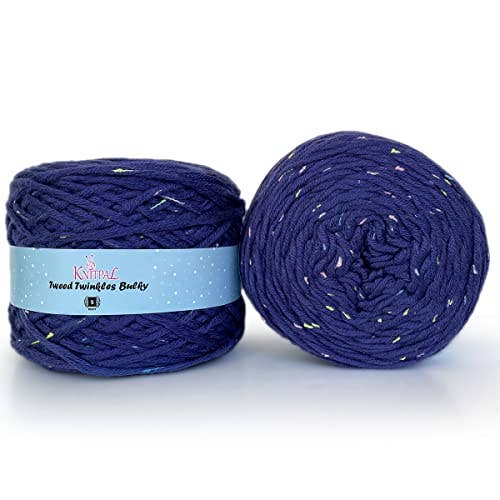 KnitPal - Wholesale Yarn - Tweed Twinkles Bulky - Soft Acrylic Blend42
