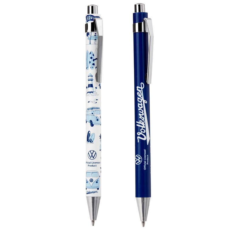 Puckator EU - Wholesale Pen - Volkswagen VW T1 Camper Bus Explore More Pen Twin Set1