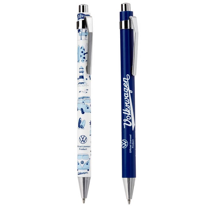 Puckator EU - Wholesale Pen - Volkswagen VW T1 Camper Bus Explore More Pen Twin Set1