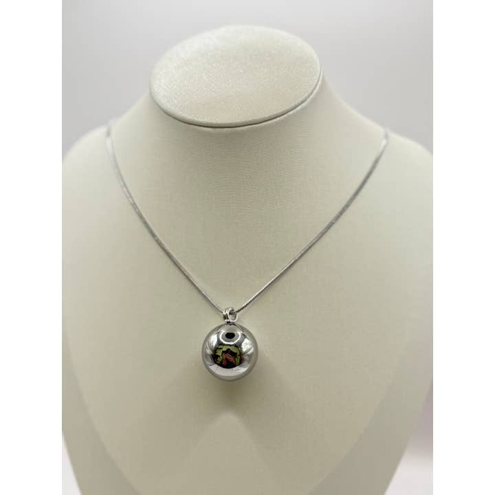 YOLA - Wholesale Pendant/Charm Necklace - Kogel Edelstahl Kette1