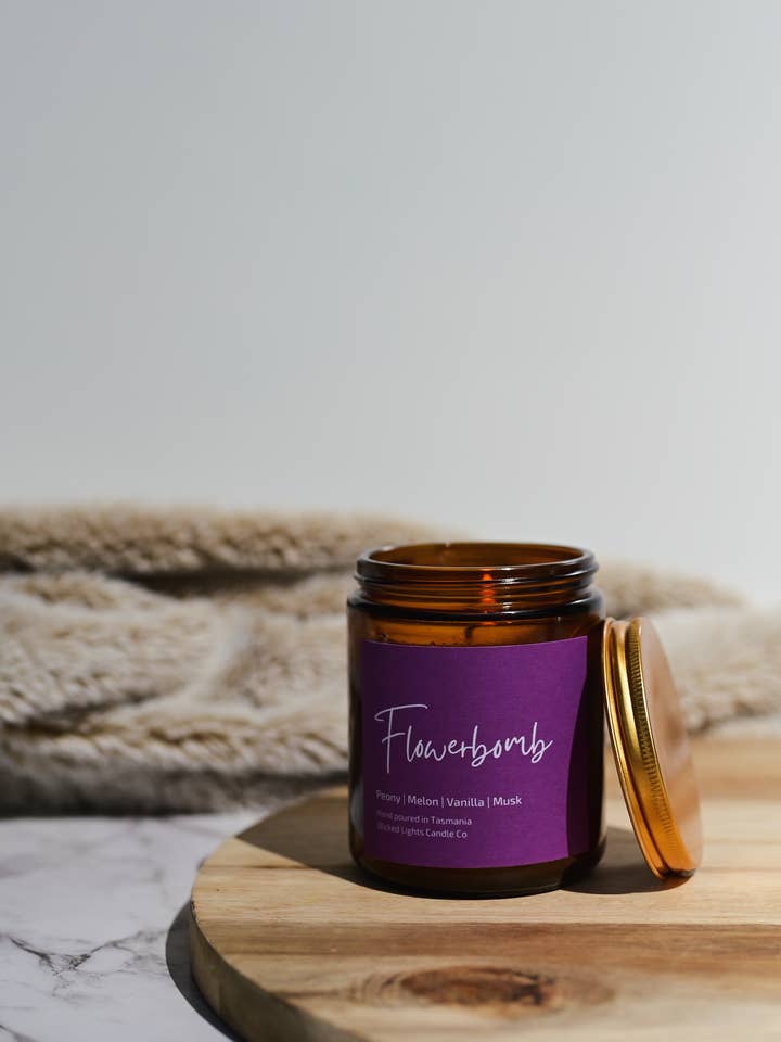 Flowerbomb Candle for wholesale by Wicked Lights