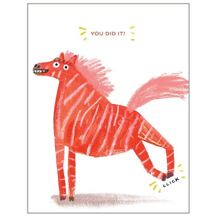 You Did It - Congratulations Card for wholesale by On The Bright Side