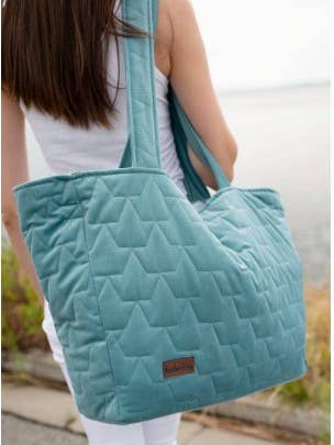 Kinder Hop Folhas Oceano Verde Shopper Bag por atacado de Kinder Hop SP. Z O.O.