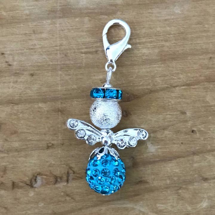 Glücksbringer Engel - türkis für den Großhandel von Ois isi - Erika Hoppe