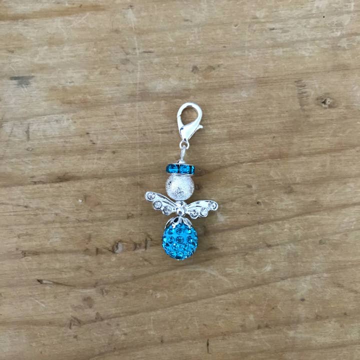 Glücksbringer Engel - türkis für den Großhandel von Ois isi - Erika Hoppe