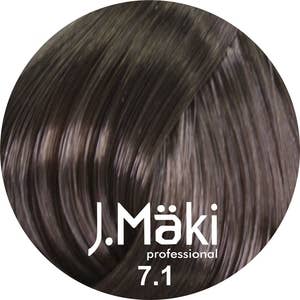 J.mäki - Wholesale Hair Dye - Low-Ammonia Professional Hair Color 7.1Medium Ash Blonde600