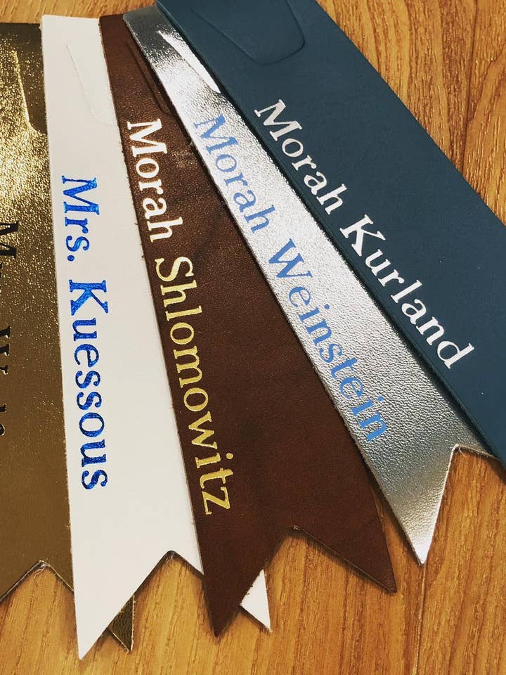 Segnalibro per la vendita all'ingrosso da parte di Pelle Fine Leather