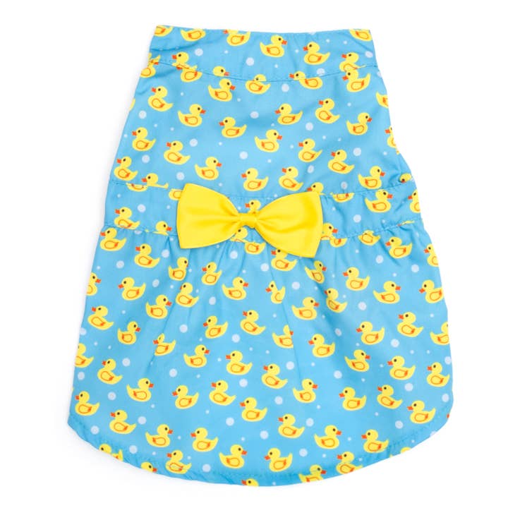 Rubber Duck Dress for wholesale by The Worthy Dog