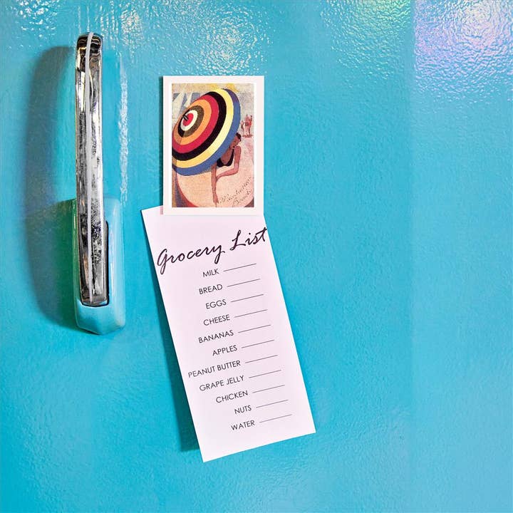 Found Image Press - Wholesale Magnet - Magnet CA-1348 Manhattan Beach, Woman with Umbrella1