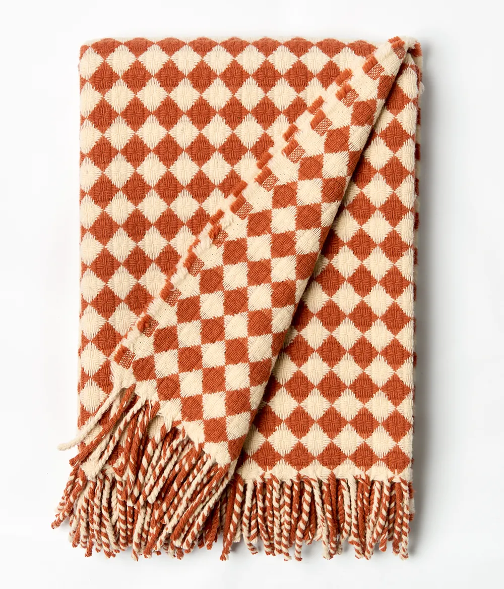 Burel Factory - Wholesale Throw Blanket - Tilefish3