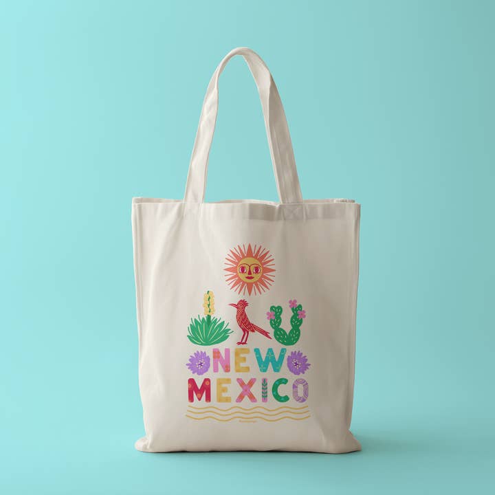 Tote Bag - New Mexico (Double-sided) for wholesale by Squidly Designs