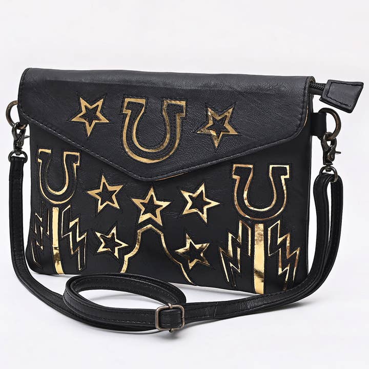 ADBG1769 American Darling Western Läderkuvertväska - Handgjord Vegetabiliskt Garvad Axelremsväska för wholesale av LS Western