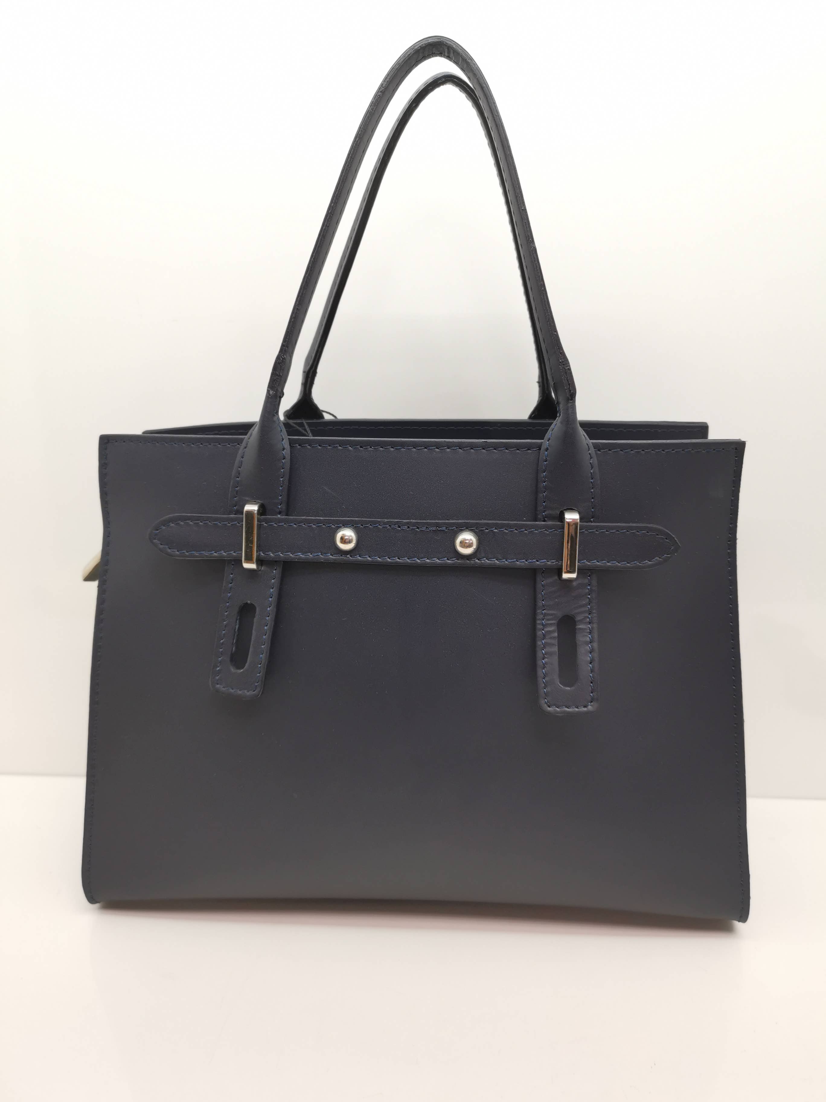 Superbia – wholesale Bärkasse - Dam – Äkta läderhandväska med rosett - Paula (Reapriser)3