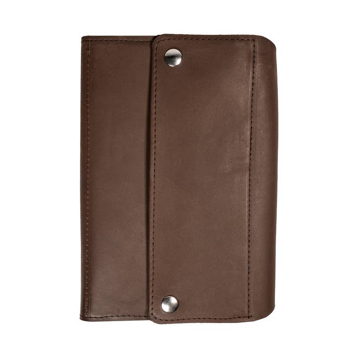 Walker A5 Portfolio | Leather Padfolio & Tablet Case for A5/Steno Pads for wholesale by Allegory Handcrafted Goods