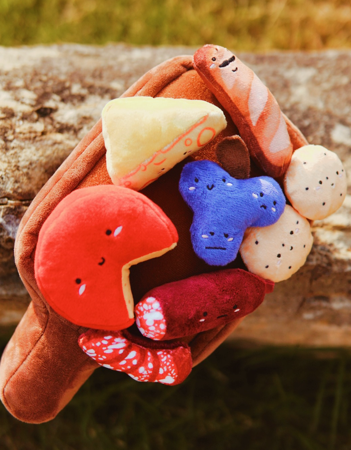 Woof & Co. - Wholesale Pet Plush Toy - Dog - Barkuterie Board Multipiece Pet Plush Toy Ecofriendly6