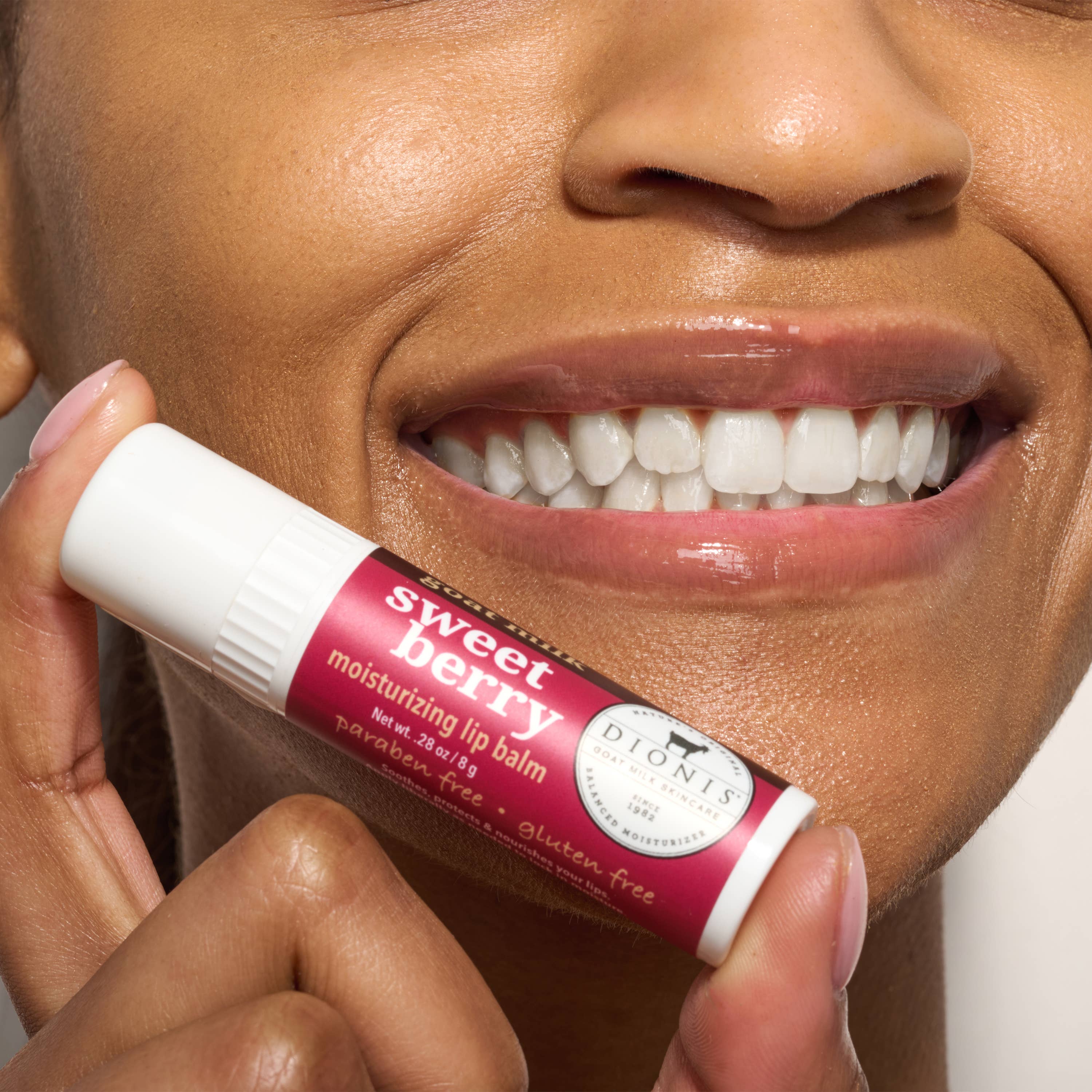 Dionis Goat Milk Skincare - Wholesale Lip Balm Set - Dionis Sweet Berry Goat Milk Lip Balm, .28 oz. (6ct Bag)2