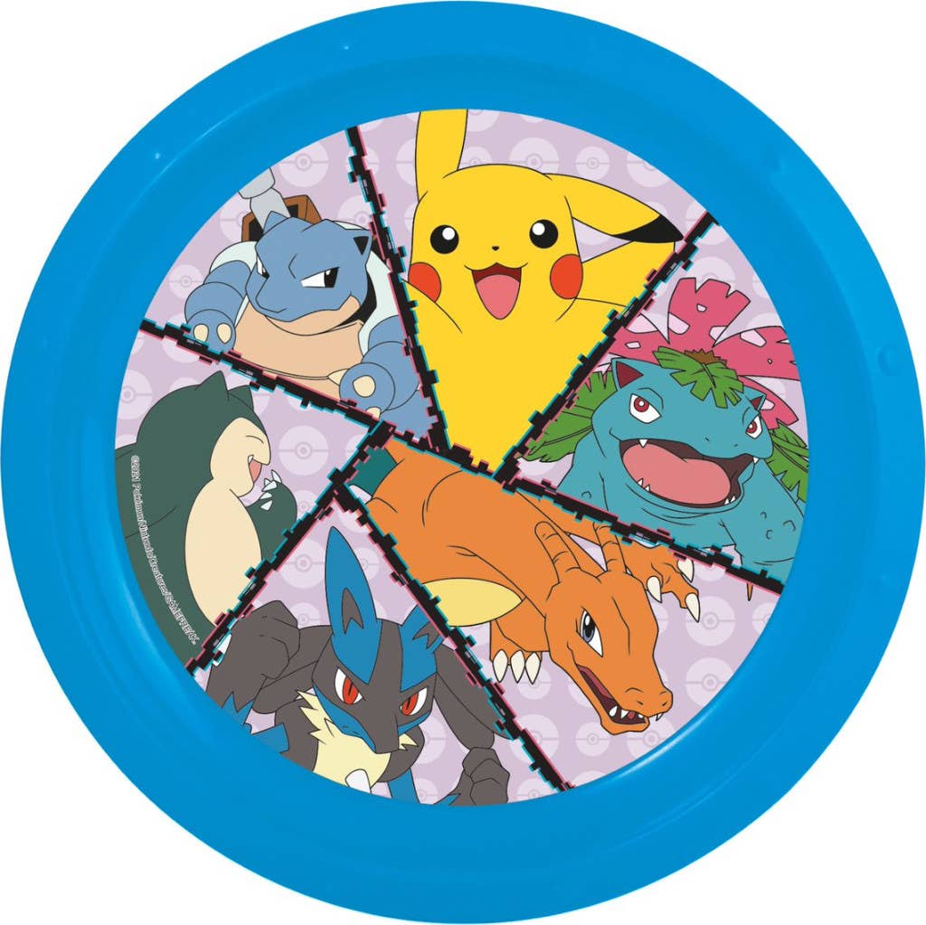 Evidence - Vente Assiette - Assiette en plastique Pokémon E0