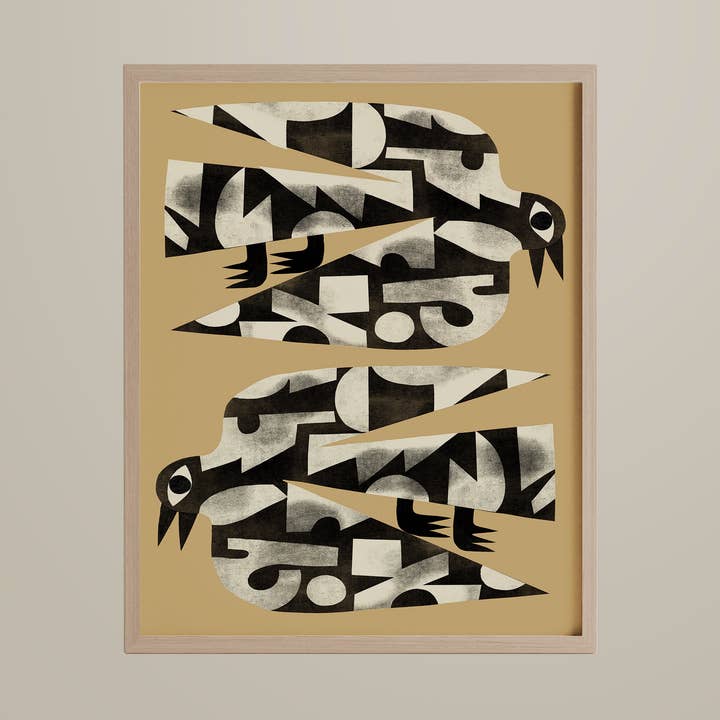 La Terra Birds konsttryck för wholesale av marcellovelho