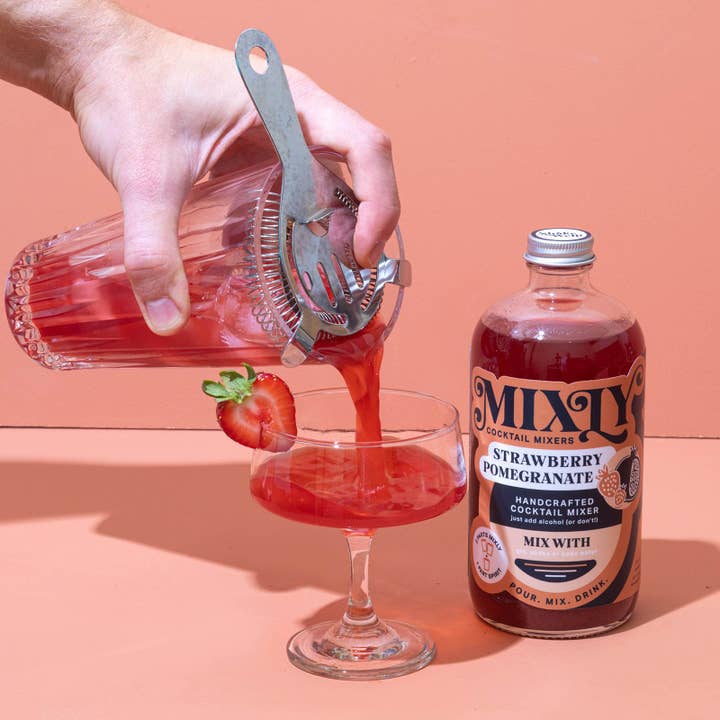 Mixly - Wholesale Cocktail Mix/Syrup - Strawberry Pomegranate Mixer