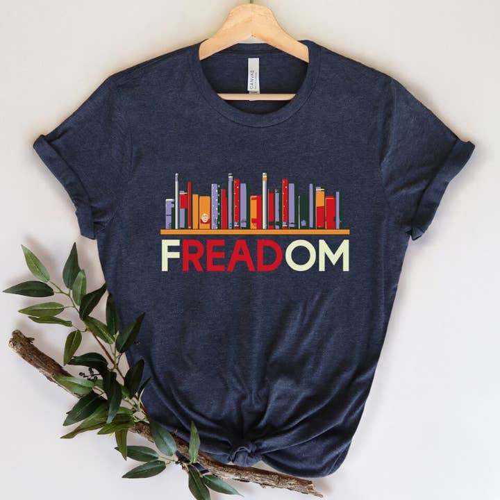 Freadom Reading Shirt for wholesale by Eleven Fashion