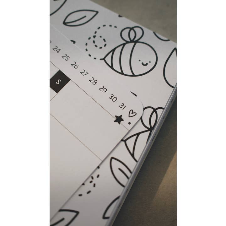 Rad & Happy - Wholesale Planner - 8x10 Undated Education Planner - Doodle Edition11