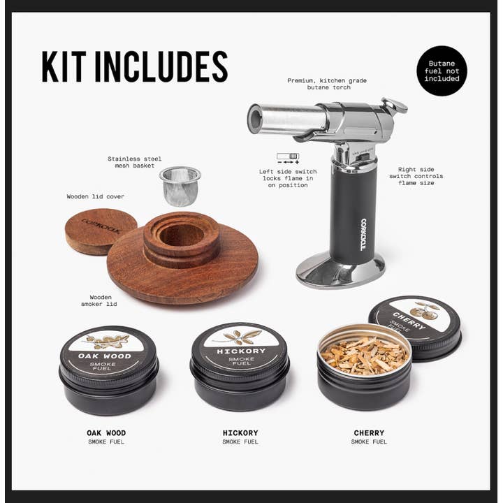 CORKCICLE - Wholesale Bar Cart - Whiskey Smoking Kit