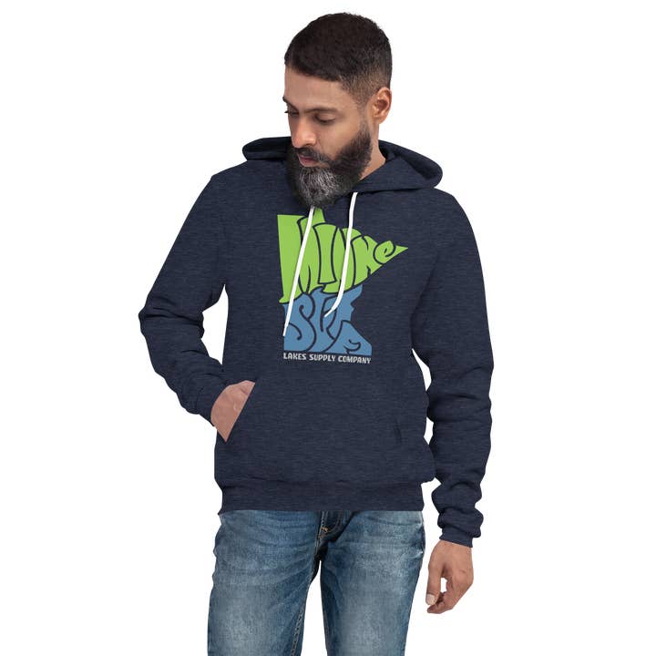 Lakes Supply Co. - Wholesale Hoodie - Unisex - Minnesota State Hoodie4