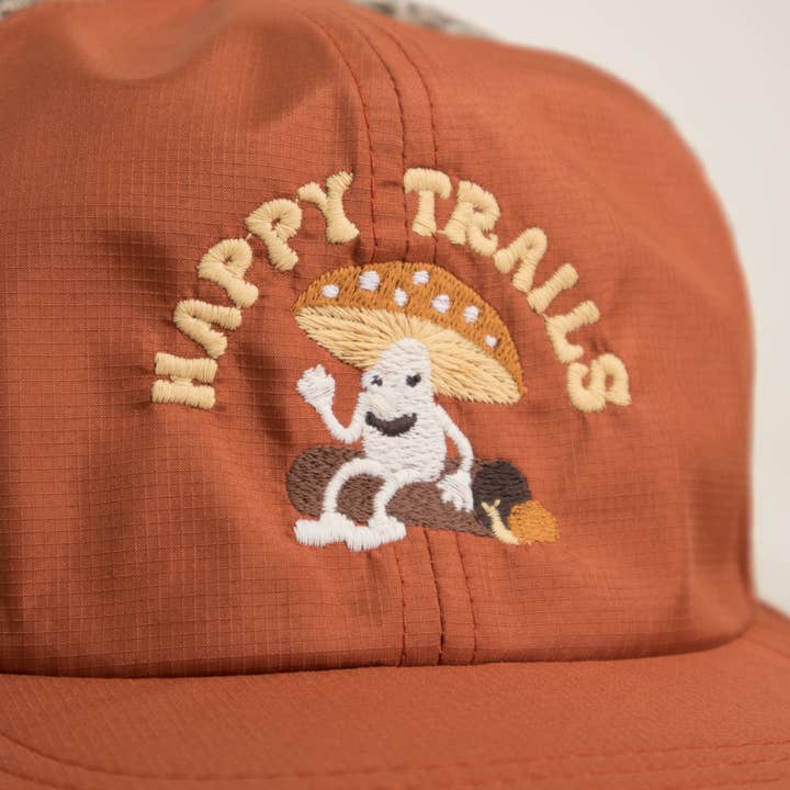 Crewel and Unusual - Wholesale Baseball Cap - Unisex - Happy Trails Meshback Hat1