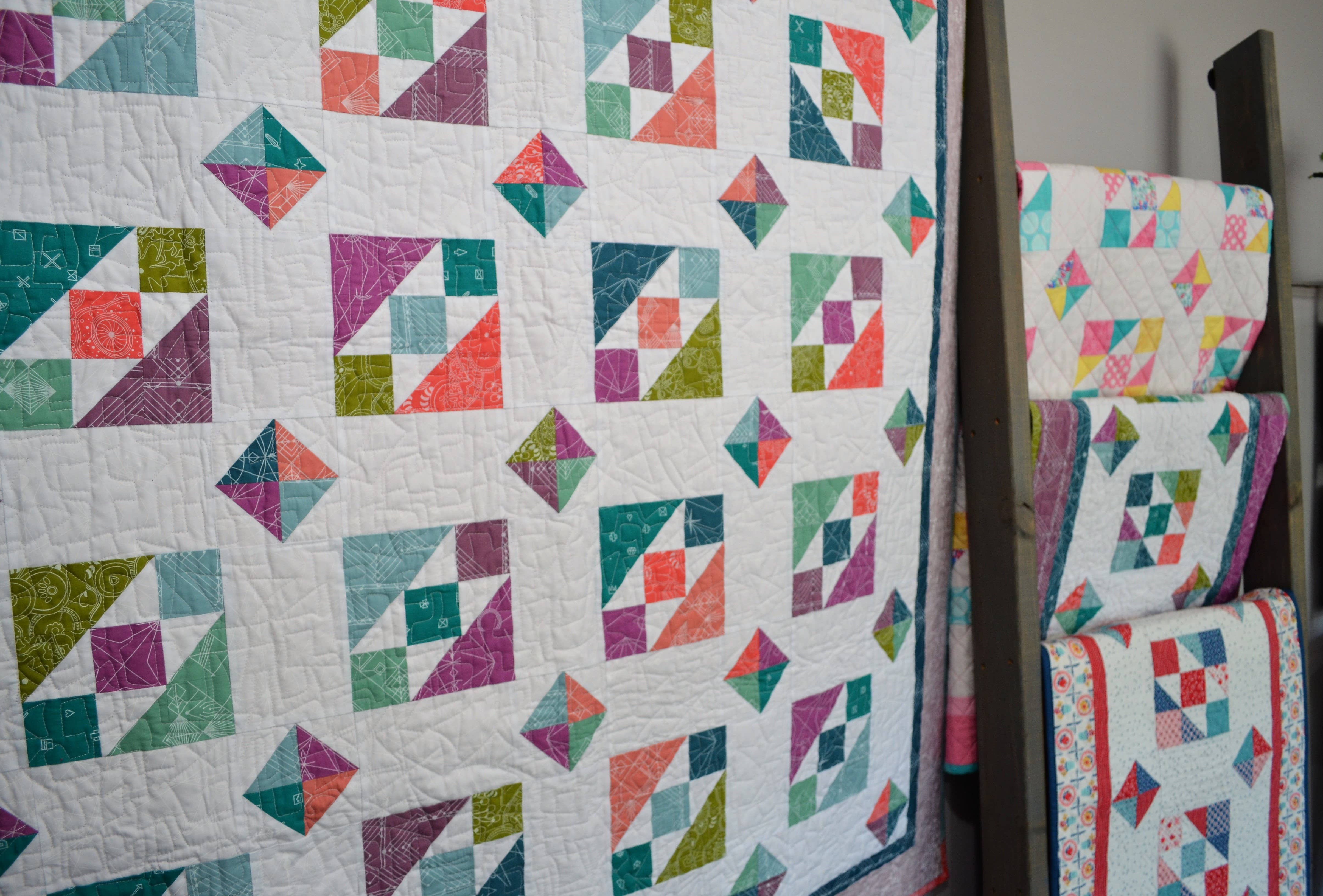 Purple Daisy Quilt Designs - Wholesale Quilt - Quinn Quilt Pattern4