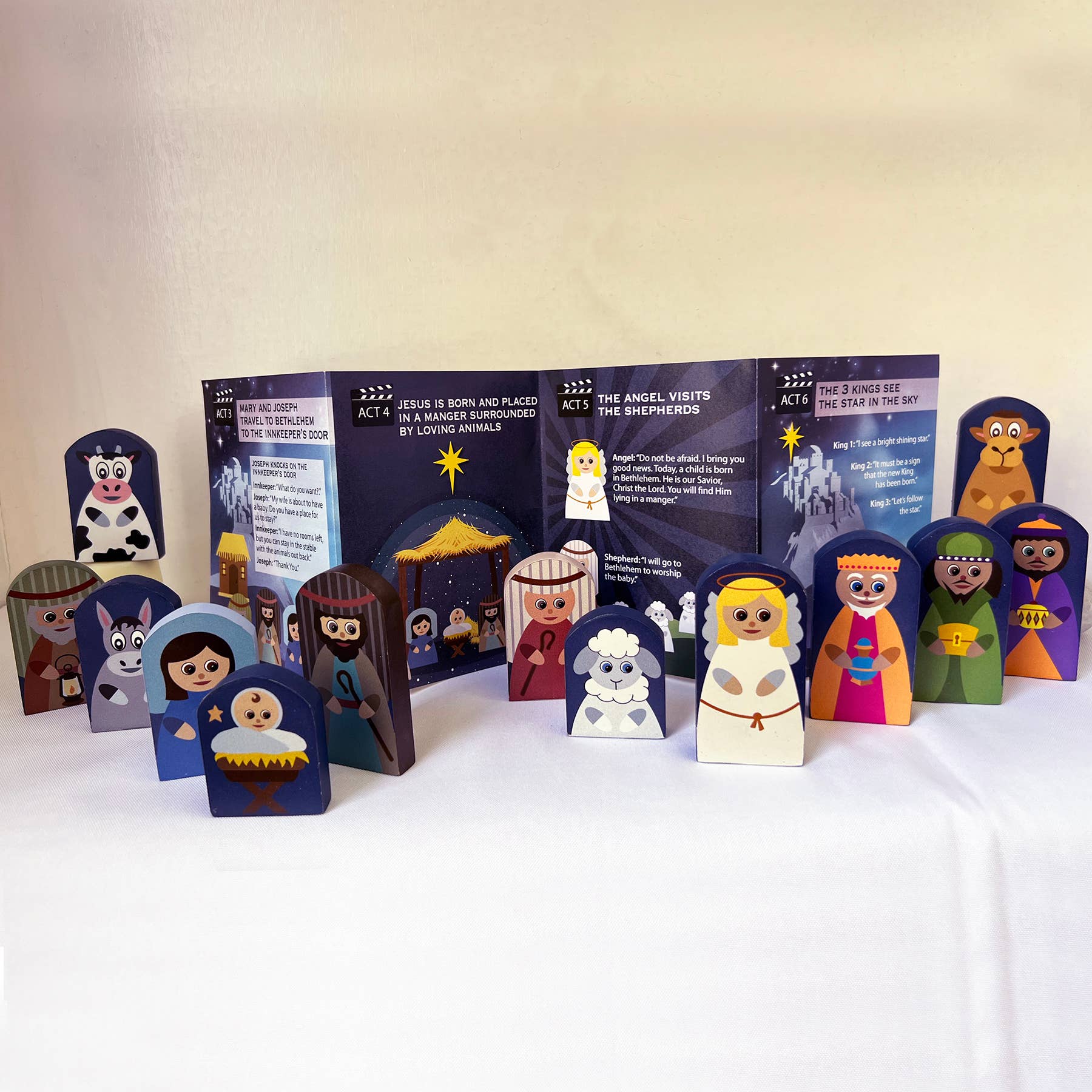 Abbey + CA Gift - Wholesale Toy Set - Kids - Nativity Playset1