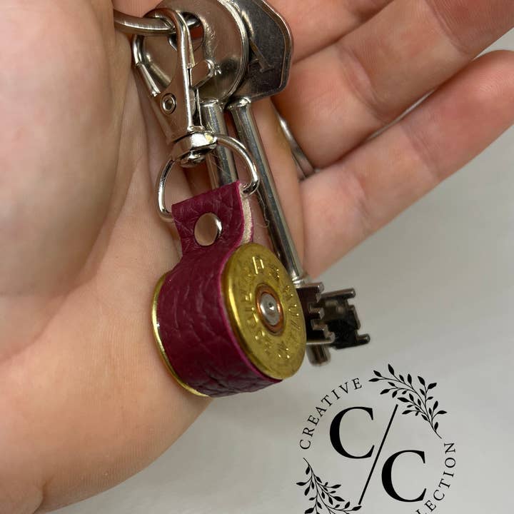 Creative Collection - Vendita all'ingrosso Portachiavi - Unisex - Portachiavi con cartuccia in pelle
