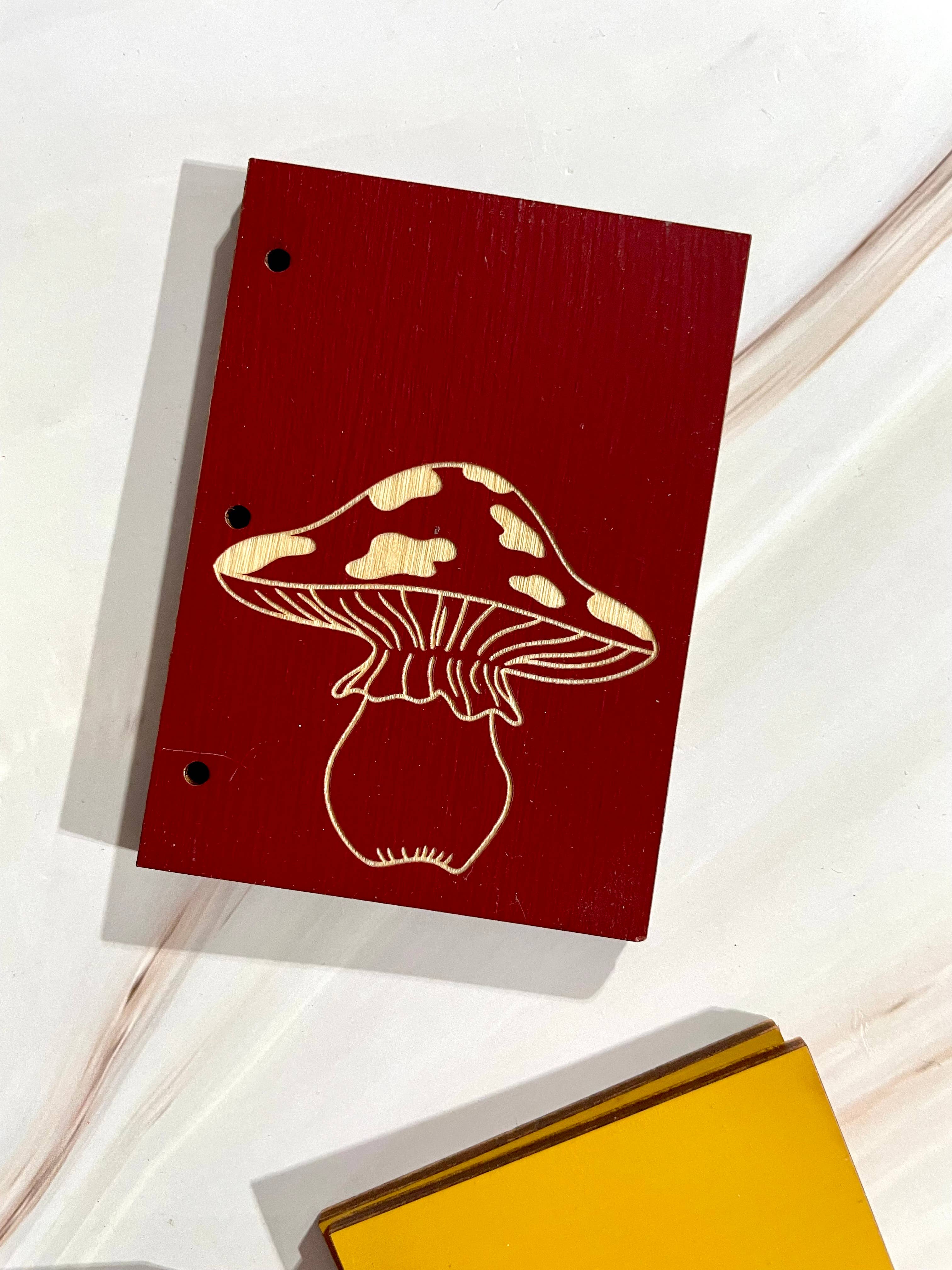Elm Rose Designs - Wholesale Journal/Diary - Micro Mushroom Journal2