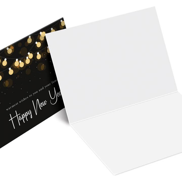 Fine Cardstock – wholesale Nyårskort – 2026 Gott Nytt År Semesterhälsningskort – Set om 256