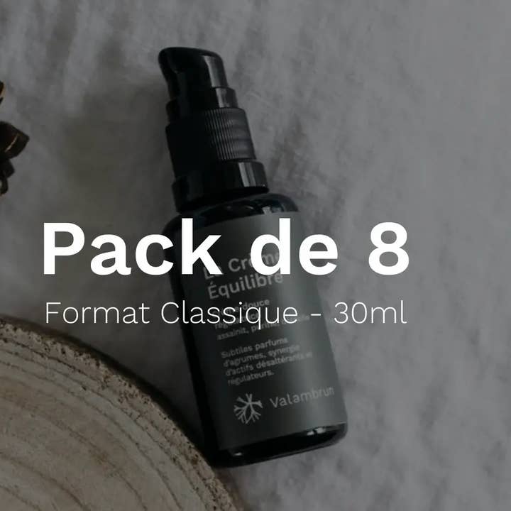 De Crème Balans 30ml - Pak van 8 voor wholesale door Saly Cosmétiques