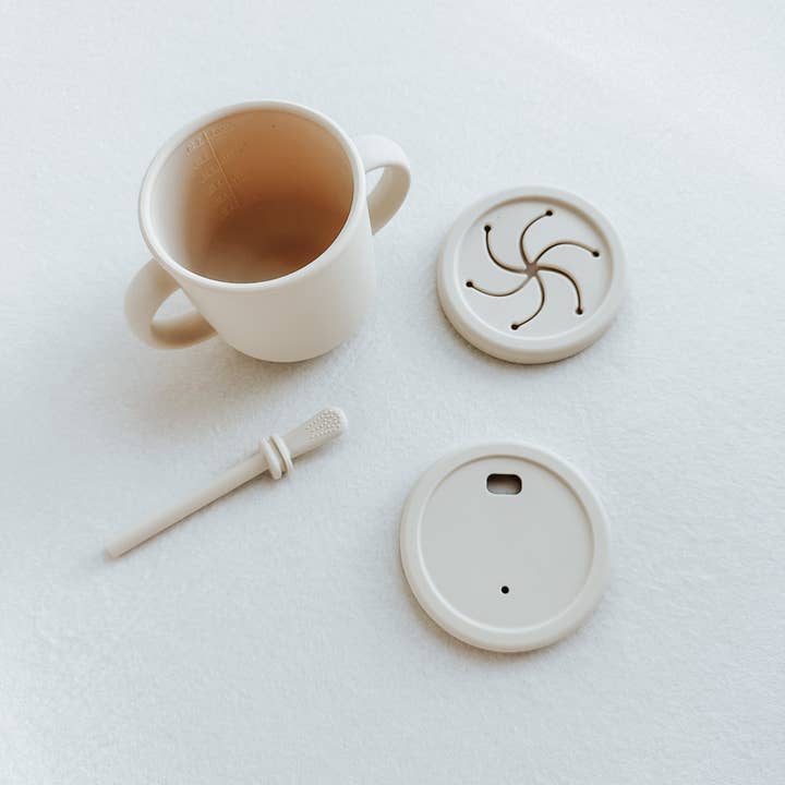 2 in 1 Snack & Sip Silicone Cup | toddler, feeding, storage for wholesale by Oalalax Bebe