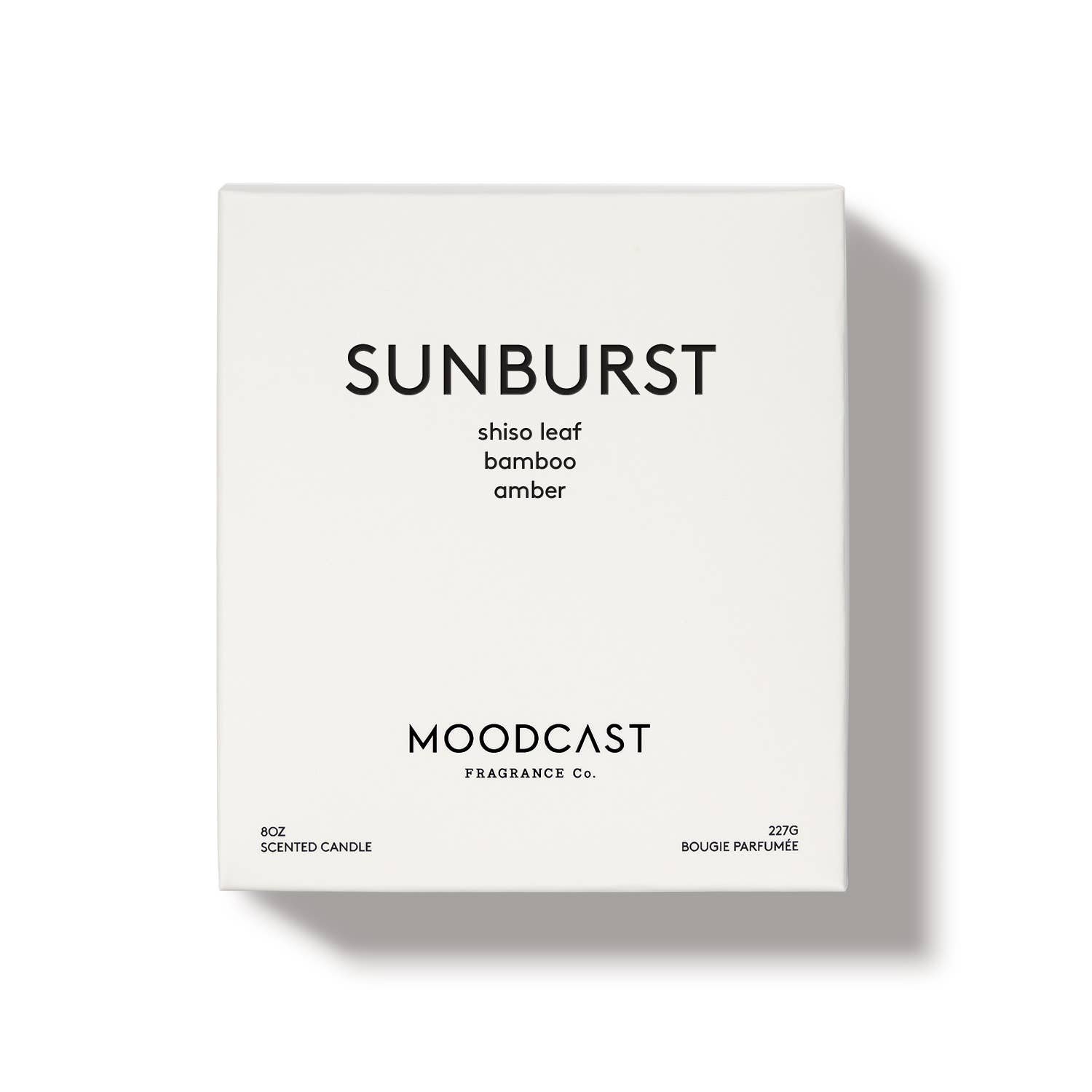 Moodcast Fragrance Co. - Wholesale Jar/Filled Candle - Coconut Wax Candle - Night & Day - Sunburst - 8 oz Glass Jar1