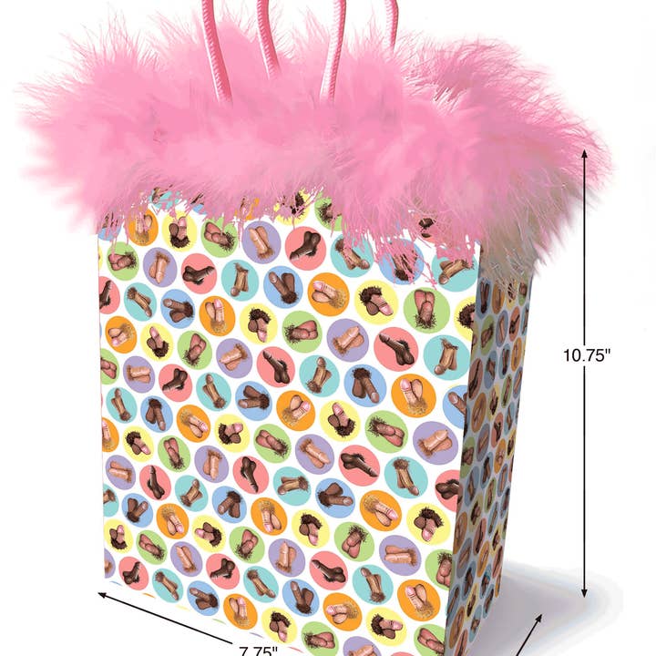 Little Genie Productions - Venta al por mayor Bolsas de celofán - Bolsa de Regalo Pene Sucio1